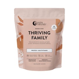 Nutra Organics Thriving Family Protein Double Choc 1kg