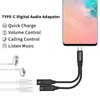 TRANLIKS USB C Splitter, 2-in-1 Adapter USB C with PD