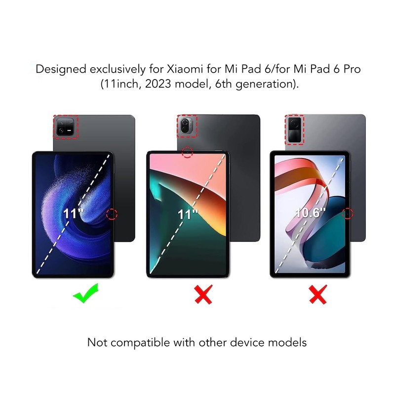 Keyboard Case for Xiaomi for Mi Pad 6 6 Pro