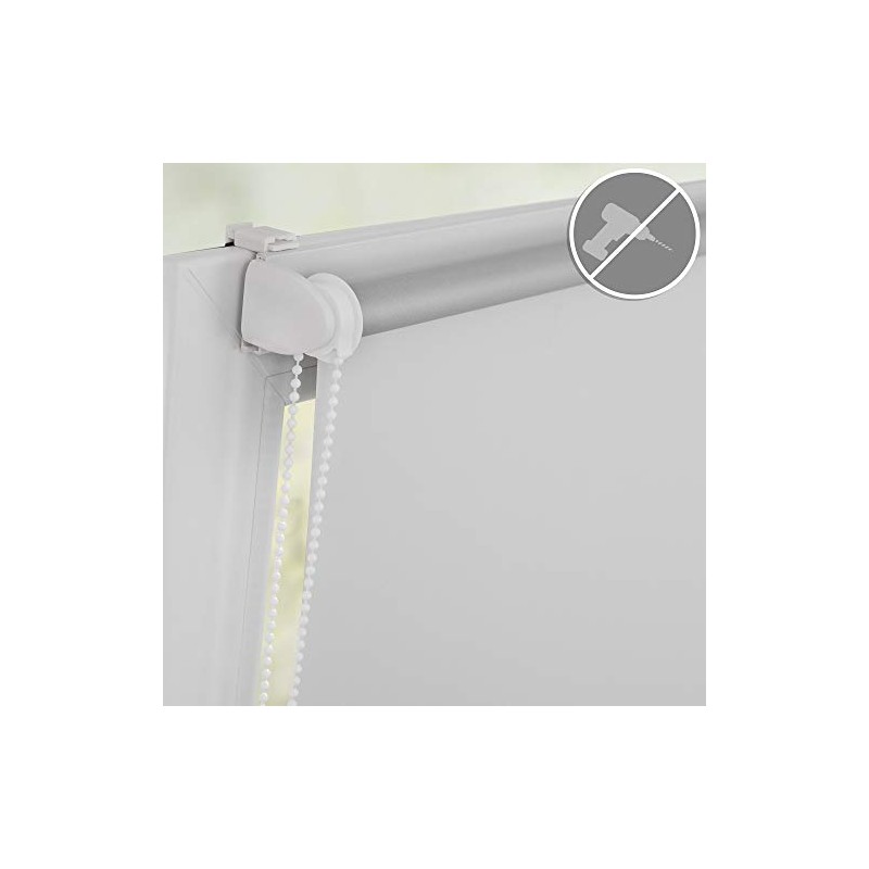 Roomy Clamp Support and Accessories Mounting Set Duo Roller Blind