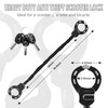 Electric Scooter Locks Anti Theft，Bike Chain Lock with Bag，Best Lock