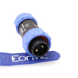 Eonvic Weipu SP21 SP2110/P 2 Pin Male Plug Waterproof IP68 Connector in-line Cable Industrial Circular Solar Electrical Connector