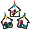 Baker Ross AR806 Nativity Scratch Art (Pack of 8) for