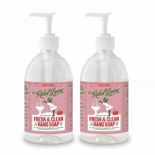 Rebel Green Rose Lemon Hand Soap - 24 fl oz/2pk