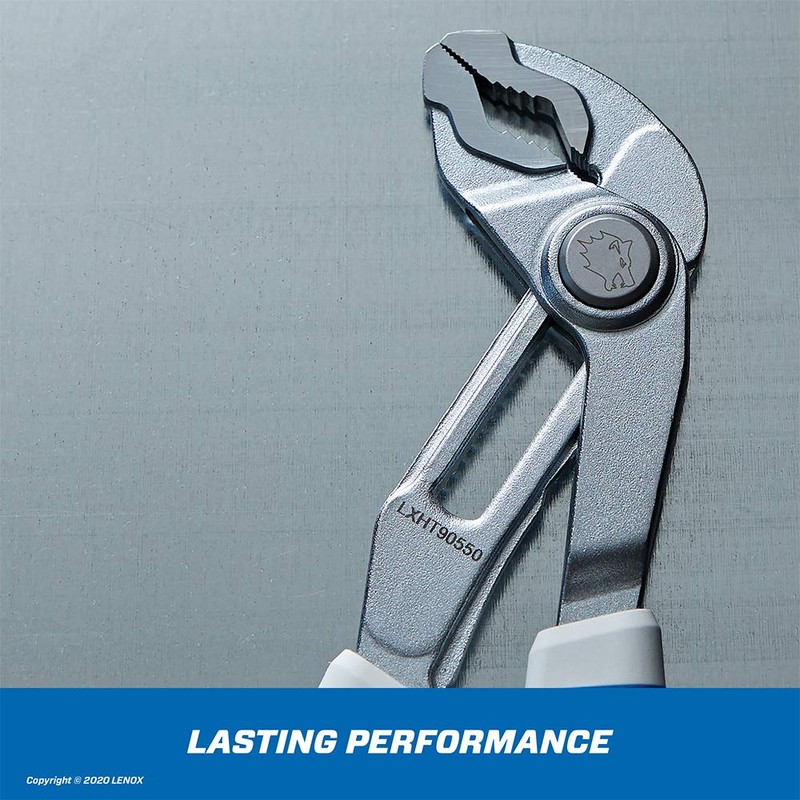 LENOX TOOLS LXHT90550 Quick-Adjust 8" V-Jaw Plier