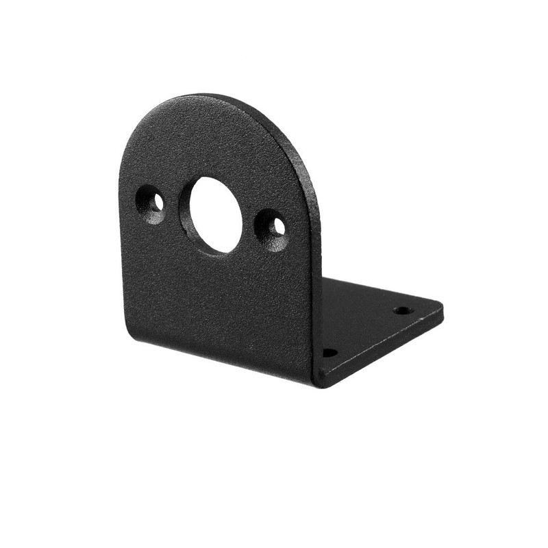 sourcing map 2PCS L-Shaped Mounting Support Bracket Alloy Steel Holder