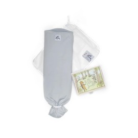 The Ollie Swaddle - Helps to Reduce The Moro (Startle) Reflex - Made from a Custom Designed Moisture-Wicking Material (Stone)