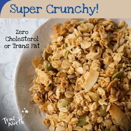 True North Granola – Gluten Free Maple Vanilla Granola, Low Carb, Nut Free and Non-GMO, 12 oz. (Pack of 2)