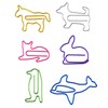 Pack of 30 Metal Paper Clips, Paper Clips, Animal Motif,