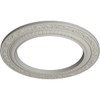 Ekena Millwork CM12ADPCF Andrea Ceiling Medallion, 12"OD x 8"ID x