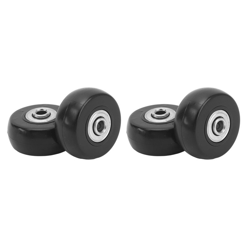 4PCS Suitcase Replacement Wheel PVC and Aluminum Alloy Silent Travel