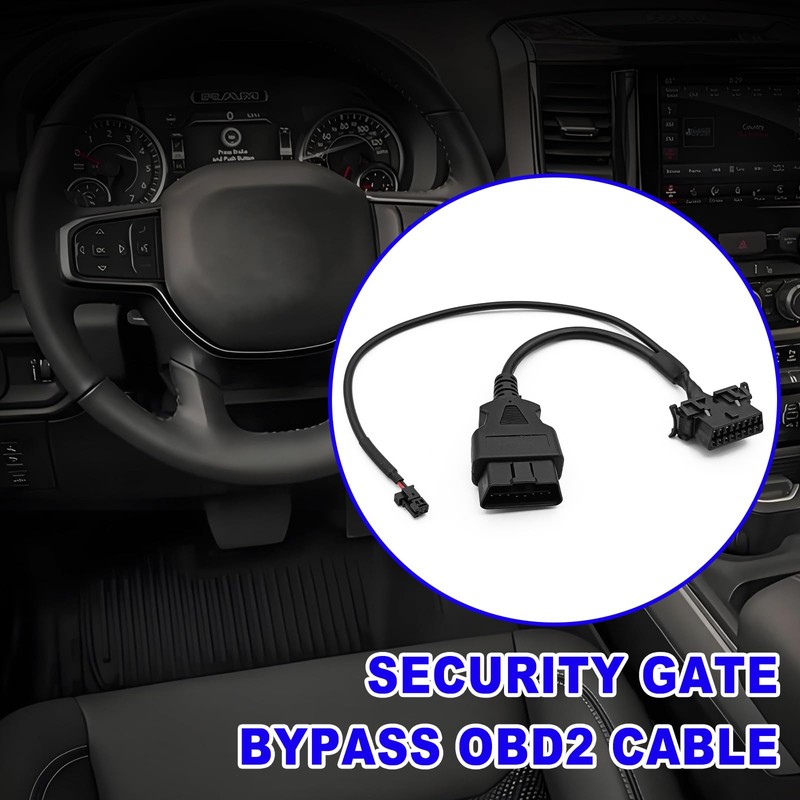 Dunviku - Cable de seguridad OBD2 para puerta de seguridad