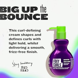 TIGI - Bed Head Foxy Curls Contour Cream Crema para el cabello, (Pack de 2 unidades)