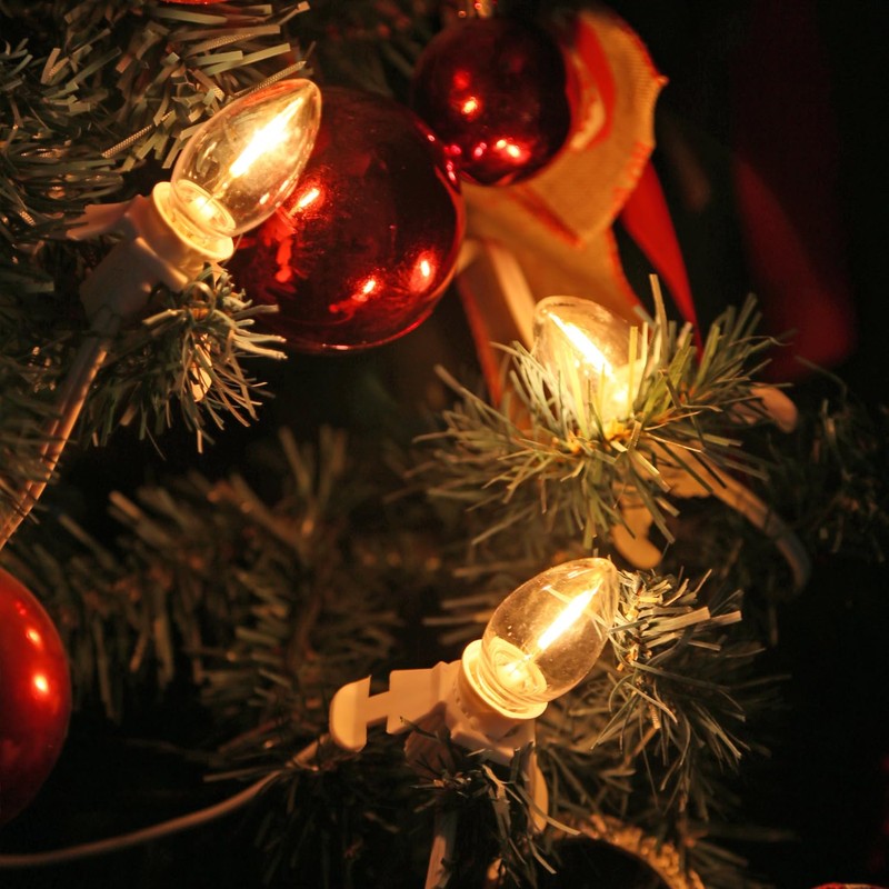 4 Pack Lights Accessory Cord with 4 C7 Led Light