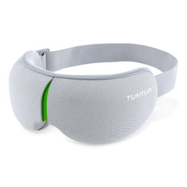 Tunturi EM50 Eye Massager - Head Massage - Massager - Heat Compression - Improves Sleep Quality - Bluetooth - Foldable