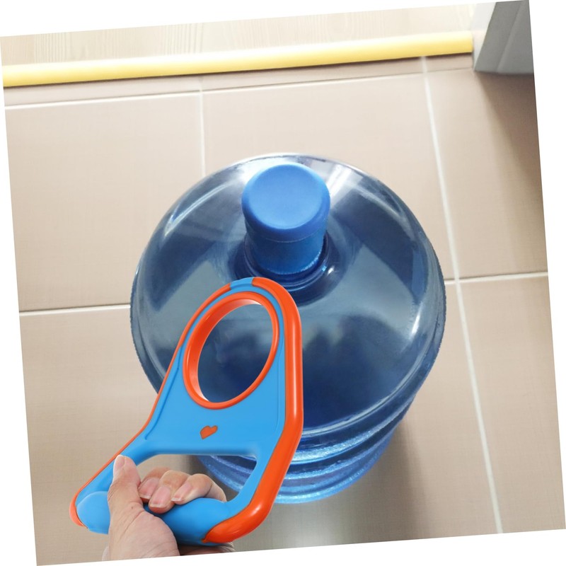 ULTECHNOVO 2Pcs Ergonomic Water Bottle Carrier Handles Labor Saving Slip