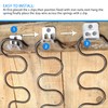 24pcs Five-Hole Rubber Spring Clamps Sofa Spring Clip Sofa Cover