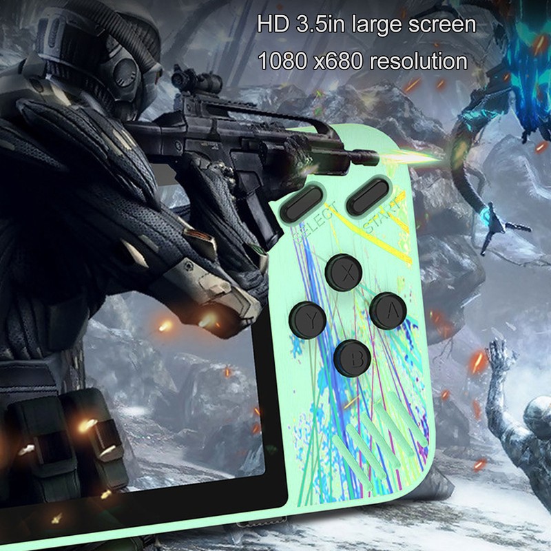 3.5in Screen Handheld Game Console 1200mAh Battery Classic Game Machine