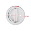 FarBoat 2pcs Round Embeded Hidden Concealed Handles Recessed Flush Pulls