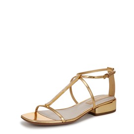 Franco Sarto Womens Misty Sandal Gold 9 M