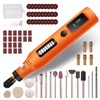 CHOKMAX Mini Cordless Rotary Tool with Work Screen, 3-Speed Grinder