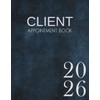 2026 Client Appointment Book: Dated Daily Planner Diary & Week