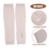 Operitacx 3Pairs Cooling Arm Sleeves for Sun Protection Elbow Guard