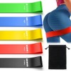 Resistance Exercise Bands, Elastic Stretch Loops, Flexbands for Pilates, Booty