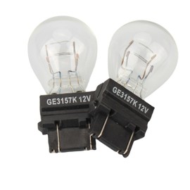 3157/3457 tail/brake light bulb/Turn Signal Bulbs(12V 27/7W 2200K) fits for Jeep Grand Cherokee Wrangler Commander Compass Journey Primus Edge -(Pack of 2)