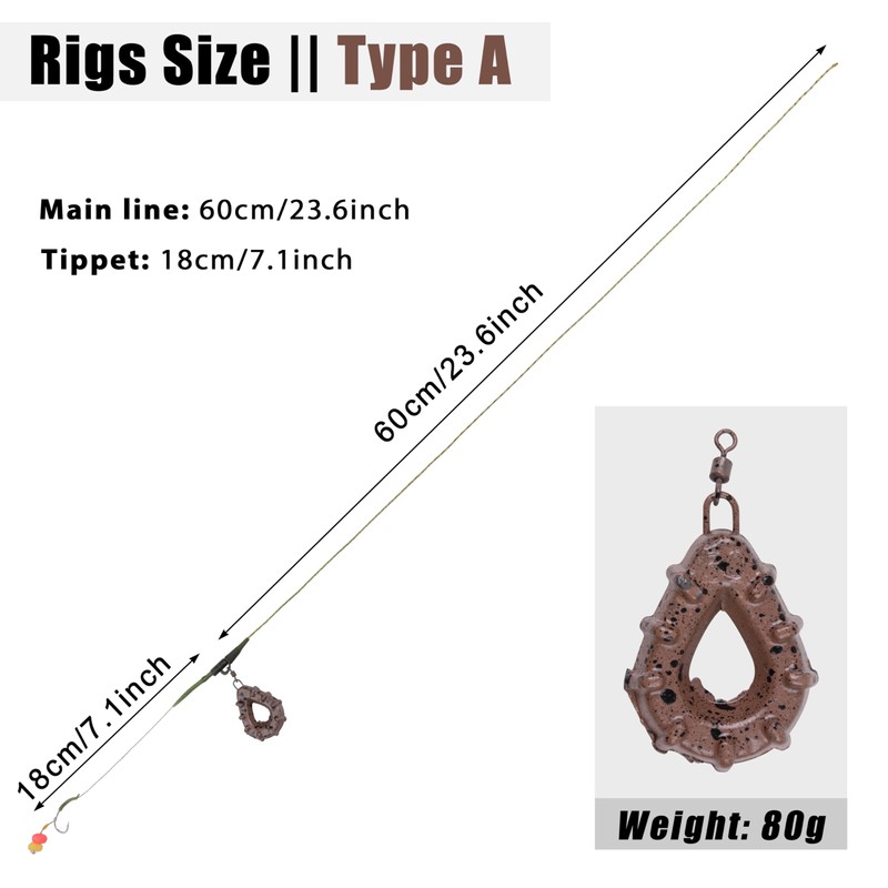 Carp Fishing Hair Rigs Kit, Carp Fishing Accessories Set Boilies
