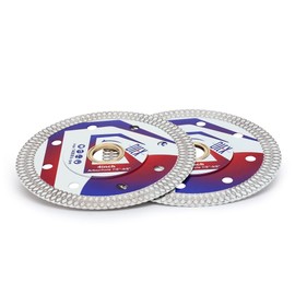 DIEX 2Pc/Lot 4 Inch Diamond Porcelain Tile Blade Super Thin Ceramic Tile Saw Blade for Granite Marble Ceramic Porcelain Tile
