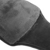 Uterus Warming Waist Belt Dark Gray Adjustable Thick Soft Plush