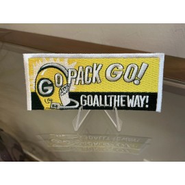 Green Bay Packers Old Go Pack  Go Patch, Ret Was $12