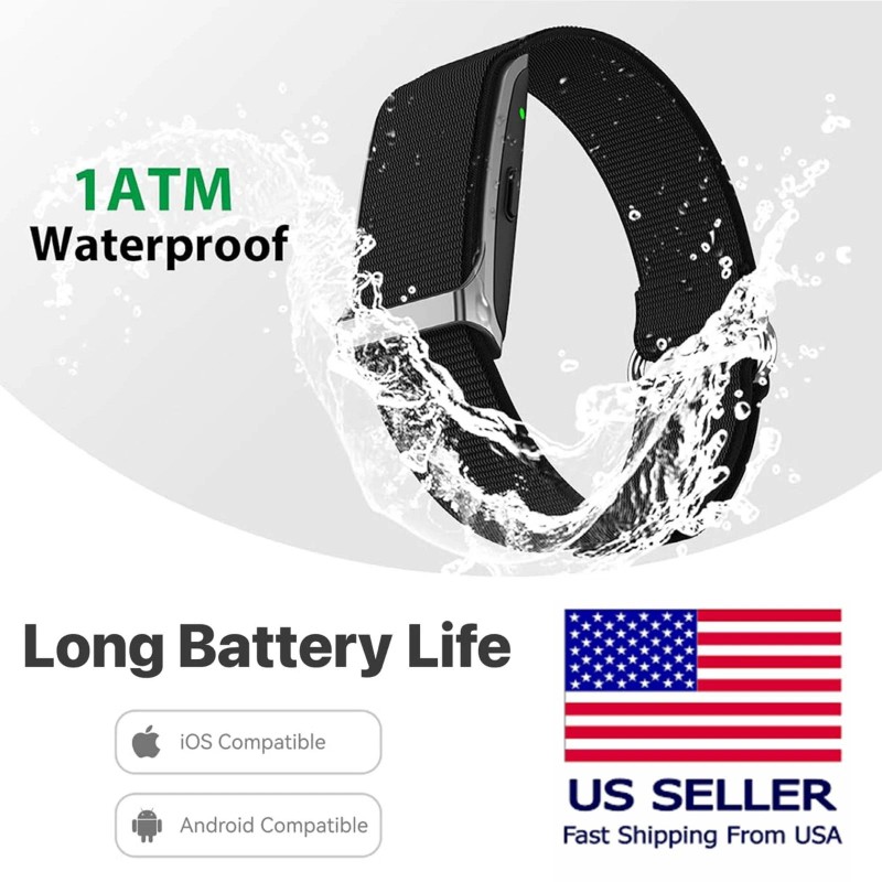 Activity Tracker - Wearable, Fitness, Heart Rate, Sleep, Steps, HRV,