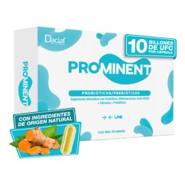 Probióticos Control de Peso Cintura Prominent Line 30 Cáps Sin Sabor