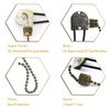 Ceiling Fan Light Switch Zing Ear Pull Chain ZE-109 Fan