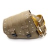 BENEALL Motorcycle Side Bag Saddlebags PU Leather Motorcycle Swingarm Bag