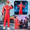Lopbraa Race Car Driver Costume Men with Hat, Full Set