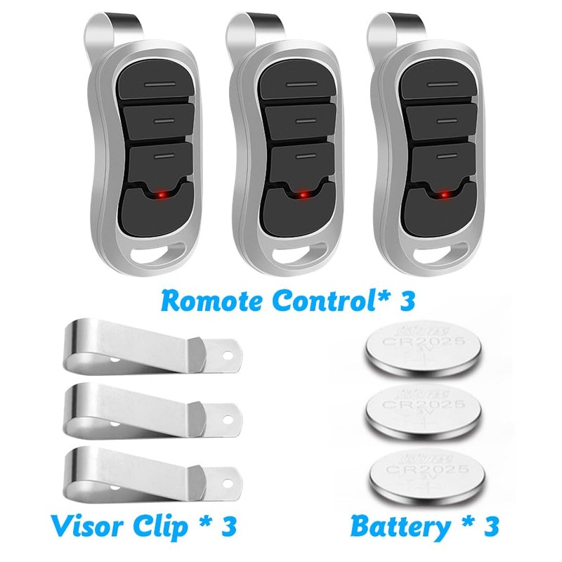 3 Replacement for Genie & Overhead Door Garage Door Opener