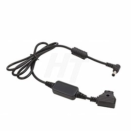 HangTon D-Tap DC Barrel 2.5mm 12V Regulator Power Cable for Atomos Flame Series Inferno 1m