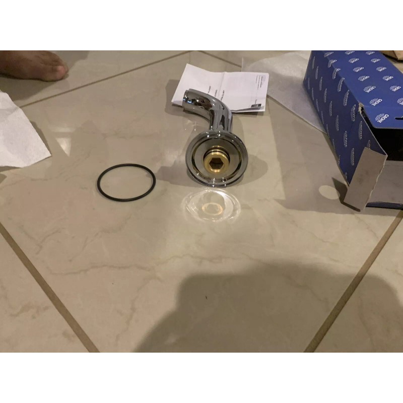 Grohe Atrio Tub Spout in Starlight Chrome Model 13164000 New