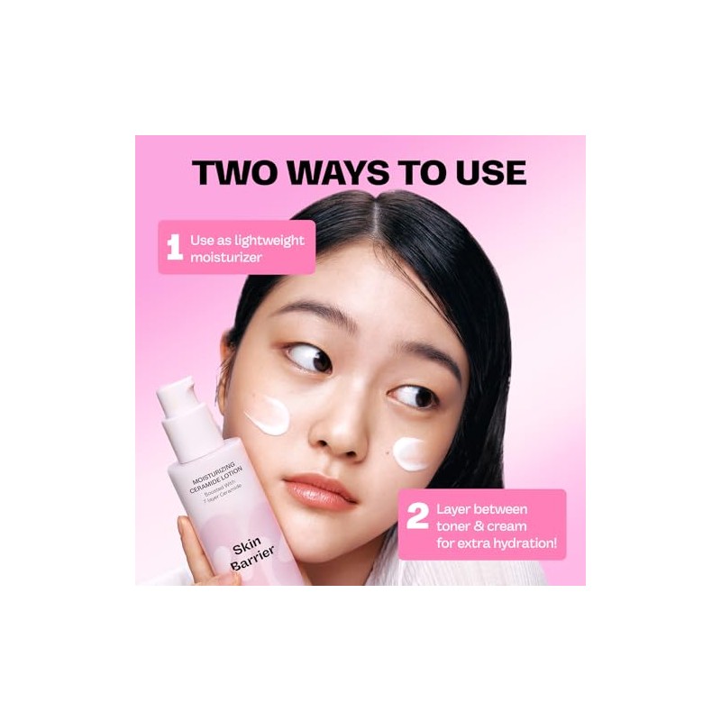 MAMONDE Moisture Barrier Hibiscus Biotics Ceramide Lotion | Nourishing &