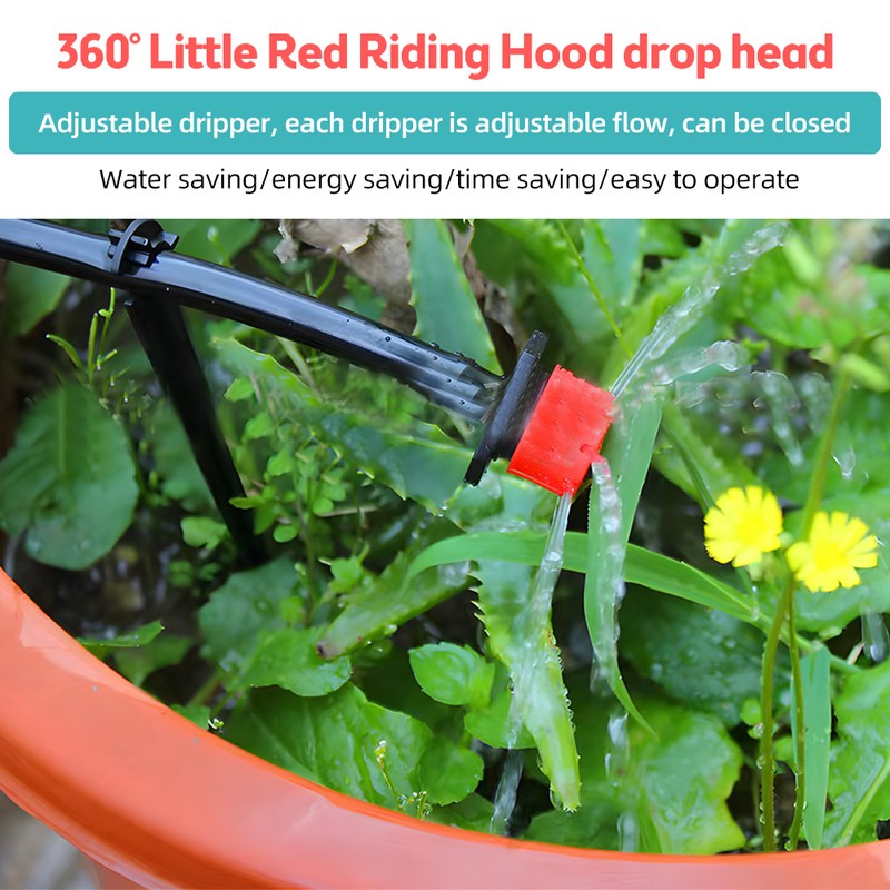 Drip Irrigation System Kit - 49FT Automatic Irrigation System Patio
