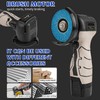 Cordless Brush Angle Grinder Kit, Mini Electric Angle Grinding Tool