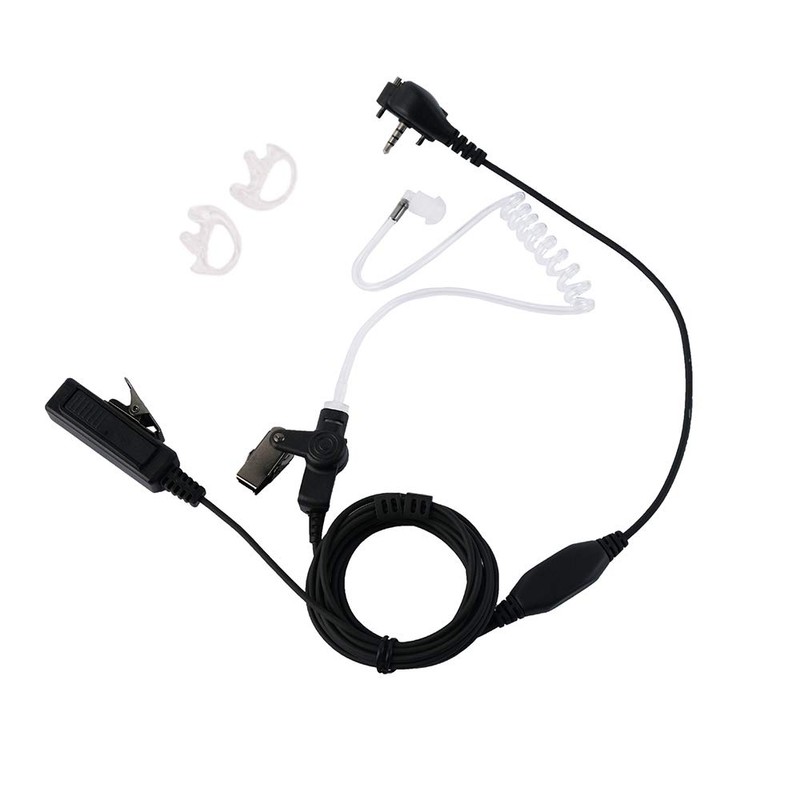 Klykon VX-261 Earpiece Headset with Ptt Mic for Motorola Yaesu