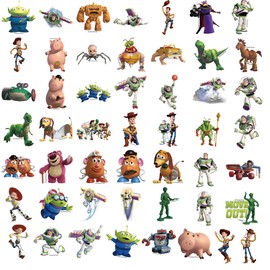 KRGNPLE 50 Sheets Waterproof Paper Notebook Bike Suitcase Sticker Helmet Laptop Waterproof Cute Graffiti Sticker