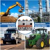 XJX 144-Piece JIC and ORFS Cap and Plug Kit, Hydraulic