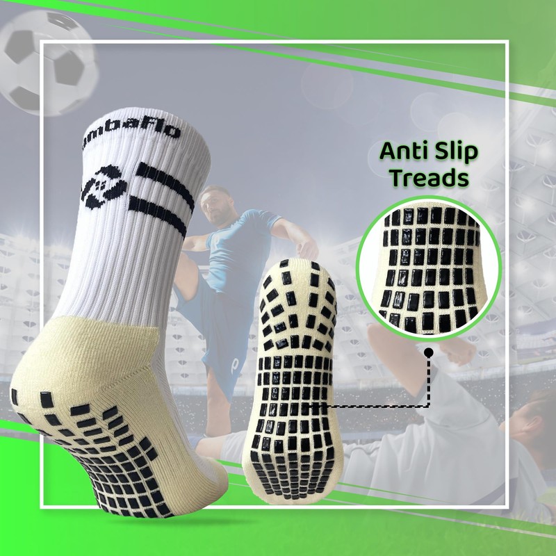 ZombaFlo grip socks (UK, Alpha, One Size, Regular, Regular, 3