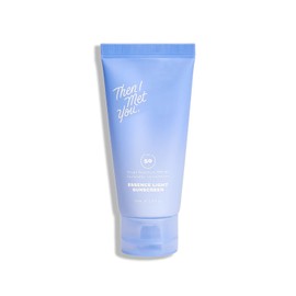 Then I Met You Essence Light Sunscreen, Broad Spectrum SPF 50 Lotion PA+++, with Hyaluronic Acid, Vegan, Cruelty-Free, 1.69 oz