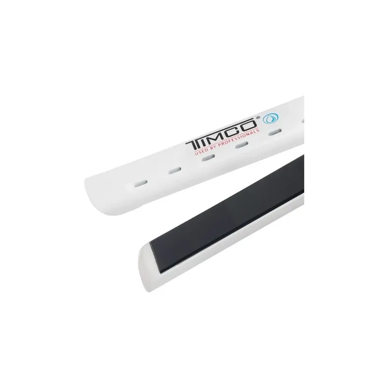 Alaciadora Timco Wet And Dry Seco Mojado Color Blanco -